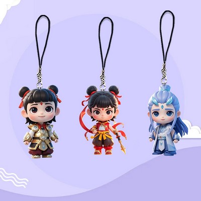 NeZha Keychains