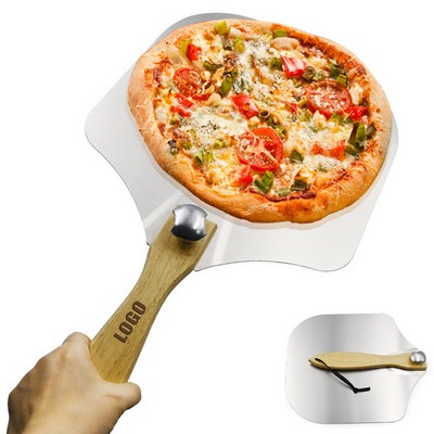 12" Aluminum Steel Pizza Peel
