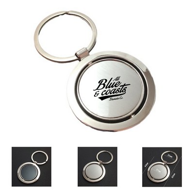 Round Spinner Keychain