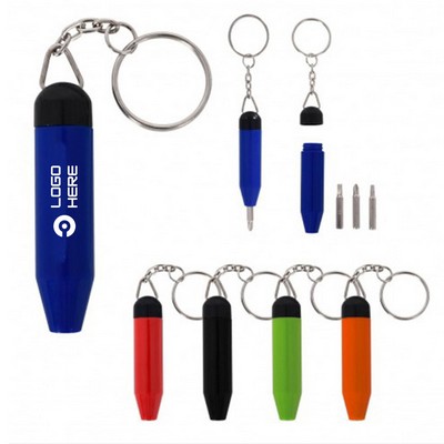 Mini Screwdriver Keychain