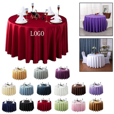 Luxury Hotel Tablecloth - Large Round Banquet Table Cover