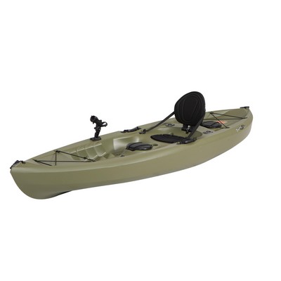 Lifetime Products Tamarack Angler Sit-On-Top Kayak, Olive, 120"