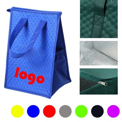 Non Woven Insulated Lunch Cooler Tote Bag