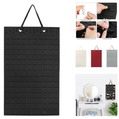Felt Hanging Earrings Organizer