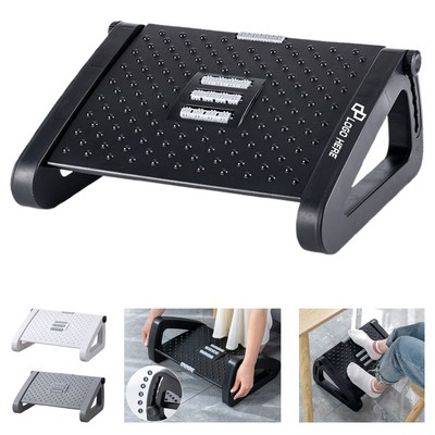 Adjustable Office Under-Desk Footrest Massager