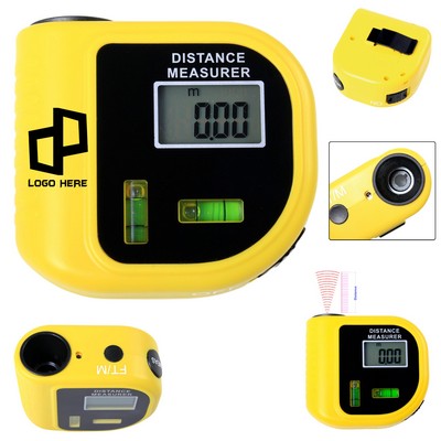 Ultrasonic Distance Measuring Device W/ Laser Pointer