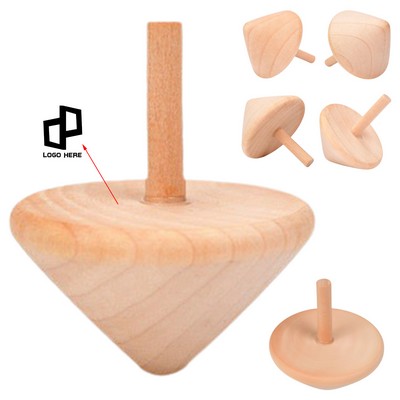Wooden Spinning Top