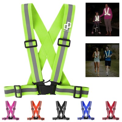 Adjustable Reflective Strap Safety Vest