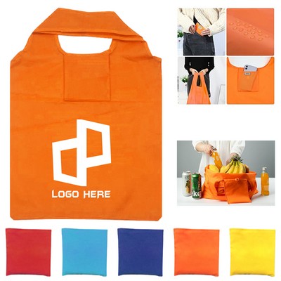 Reusable Portable Polyester Shopping Bag