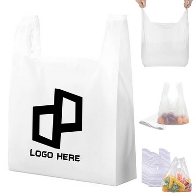 8.66 X 13.39" Plastic Vest Bag