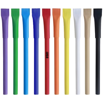 Natural Paper Tube Pen