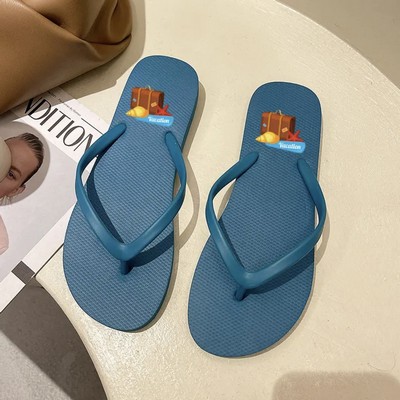Custom Full Color Logo Flip Flops