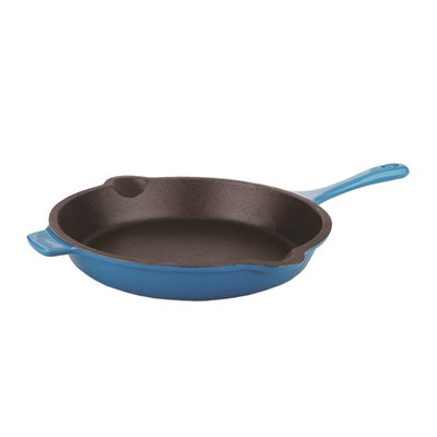 BergHoff Neo Cast Iron Fry Pan Blue 10"