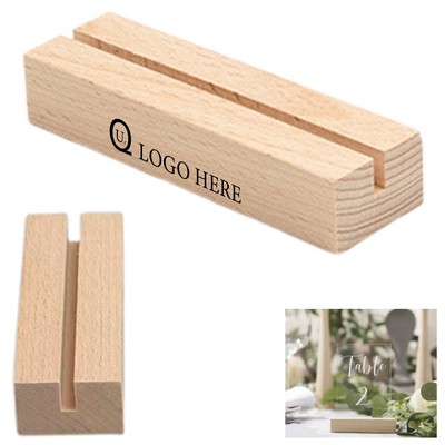 3.94" Beech Wood Award Base