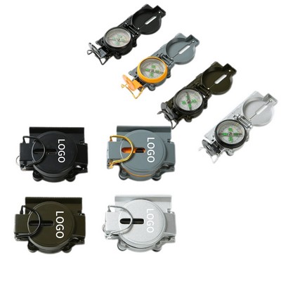 Outdoor Flip-Top Multifunctional Compass