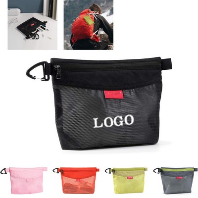 Water Resistant Material Zipper Pouch