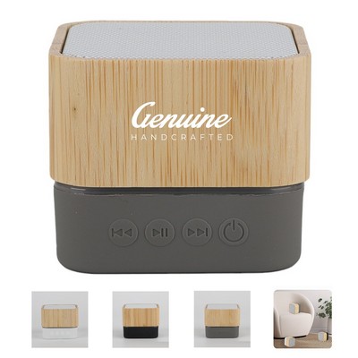 Bamboo Bluetooth Speaker