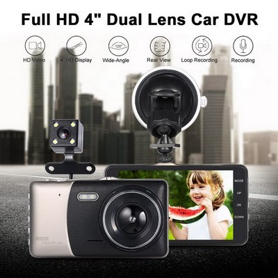Full HD 4.0" IPS Screen Car Dash Camera