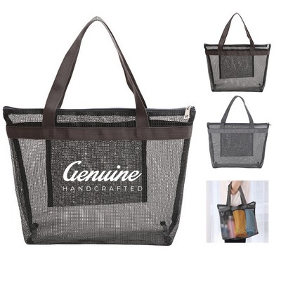 Portable Lightweight Mesh Tote Bag