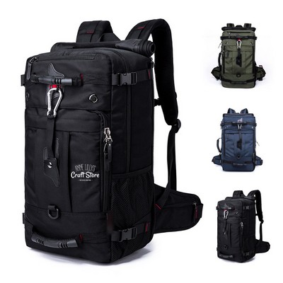 Adjustable Canvas Travel Backpack