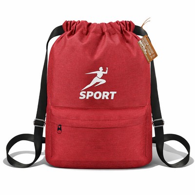 Lightweight Rpet Drawstring Backpack