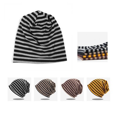 Soft Cotton Double-Layer Beanie