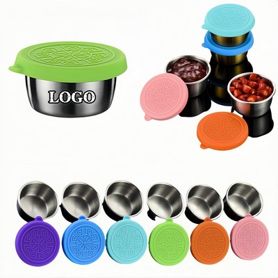 Stainless Steel Sauce Cup With Lid