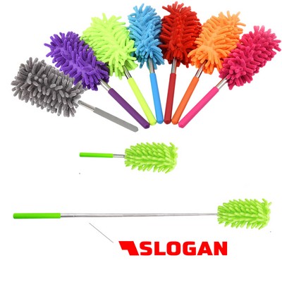 Retractable Chenille Duster with Telescopic Handle