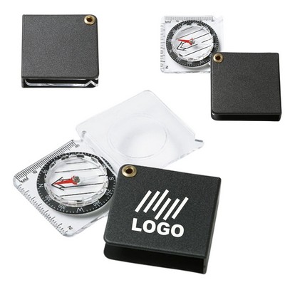 Compass With Map Measurer