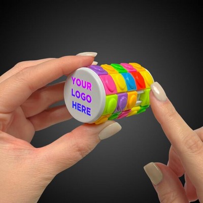 Rotate & Slide Puzzle Game w/Full Color