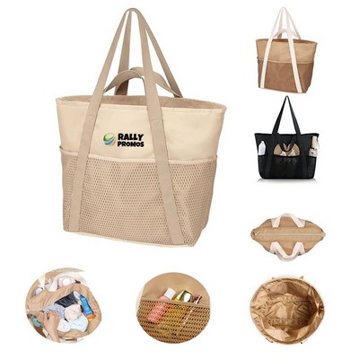 Summer Shopping Swimming Beach Tote Bags