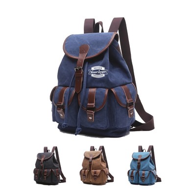 Women's Casual Canvas Backpack