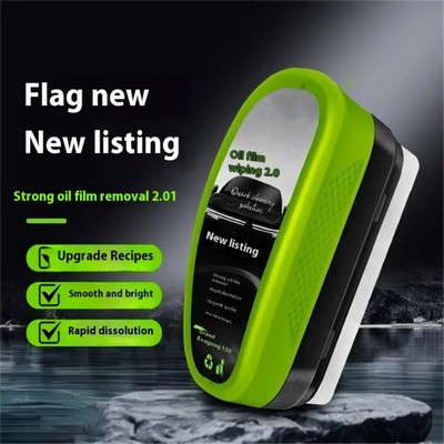 Strong Brush Remove Dirt Front Windshield Side windows Rearview Mirrors Clean Car Oil Film Brush