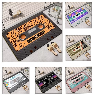 Bathroom Rubber Absorbent Floor Mat