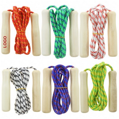Skipping Rope with Wooden Handle