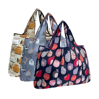 Full Color Polyester Tote Bag Carrying Pouch