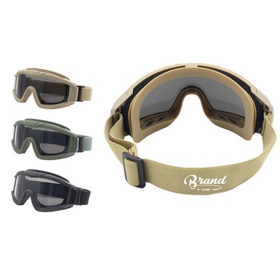HD Windproof Impact Resistant Sports Glasses