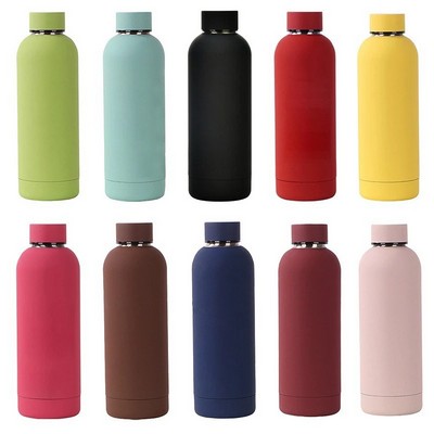 Outdoor Portable Car Sports Frosted Water Bottle