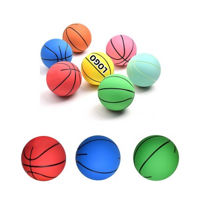 Mini Elastic Rubber Basketball