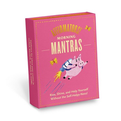 Affirmators! Mantras Morning Day Affirmation Cards Deck (30 Cards)