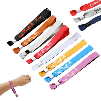 Disposable Sublimated Cloth Event Wristbands