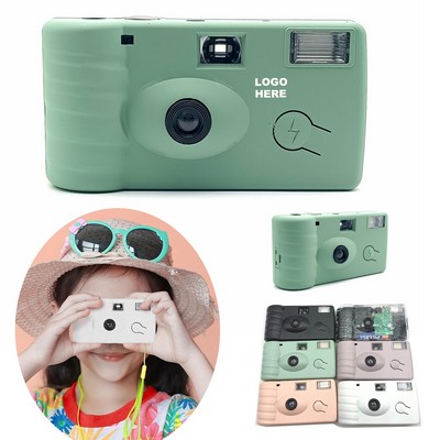 Vintage Wedding Disposable Camera Guest Table Single Use Camera with Flash