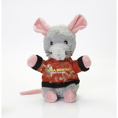 8" Chinese New Year Zodiac Gaming Rat Stuffed Animal