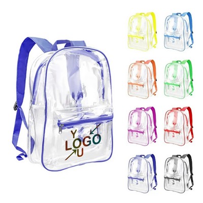 Transparent Vinyl Backpack