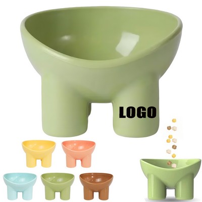 Pet Bowl For Neck Protection & Anti - Tipping