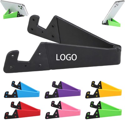 Foldable V-Shape Cell Phone Holder