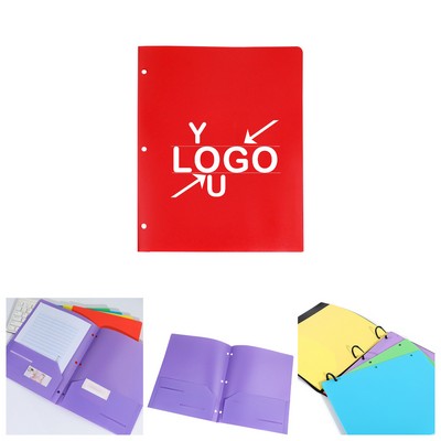 Pocket Prong Plastic Folders