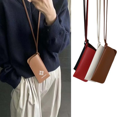 Portable Sunglasses Holder Bag with Neck Rope Lanyard