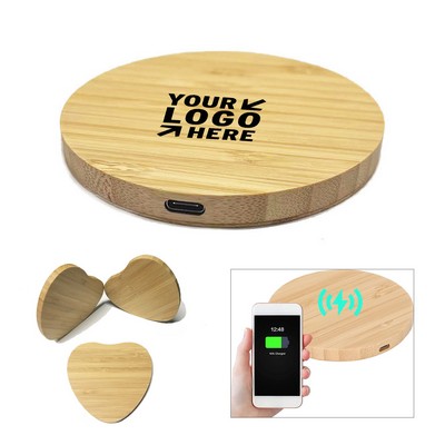 Bamboo Wireless Charging Pad