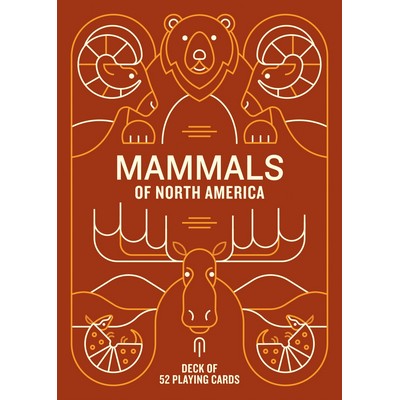 Mammals of North America Deck (52 Playing Cards)